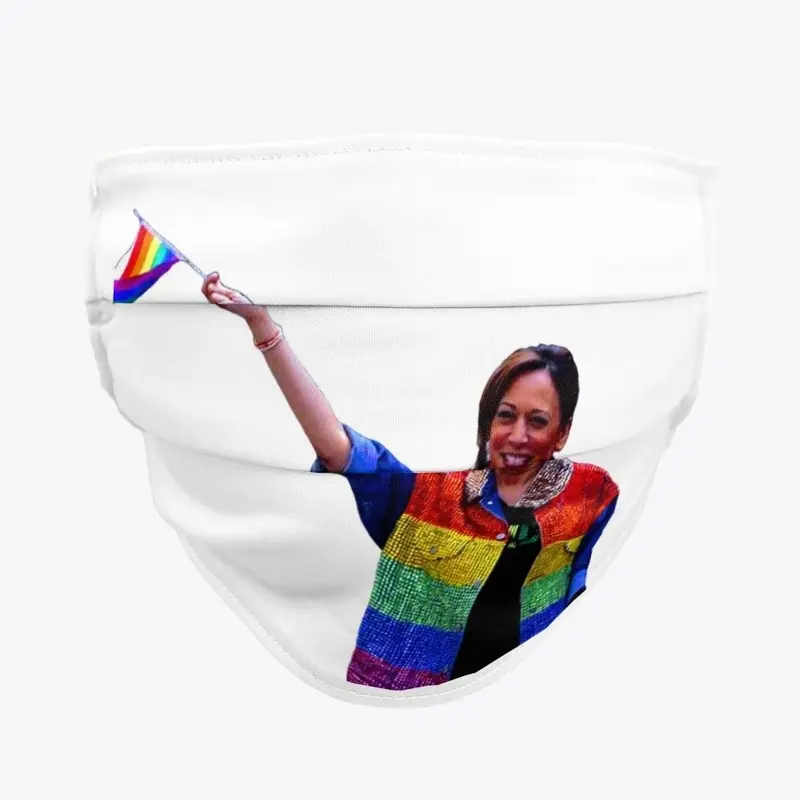 Kamala Pride Face Mask